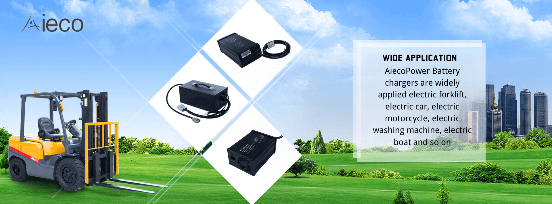 #00CED1
Trusted & Professional
Shenzhen Aieco Electronics  Co., Ltd  
An One-Stop Professional Battery Charger solution Provider And Manufacturer