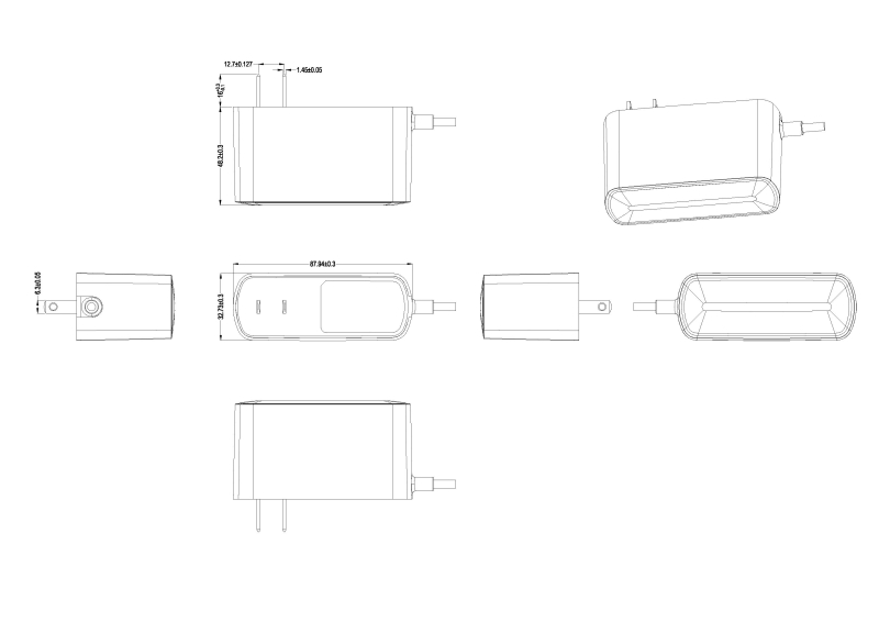 36w vertical shape power adapter USA version_副本.jpg