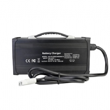 2200W Li-ion Battery Smart Charger Aluminum Case with Cooling Fan Safe and Stable Used for 48V Lithium Lipo Battery Pack